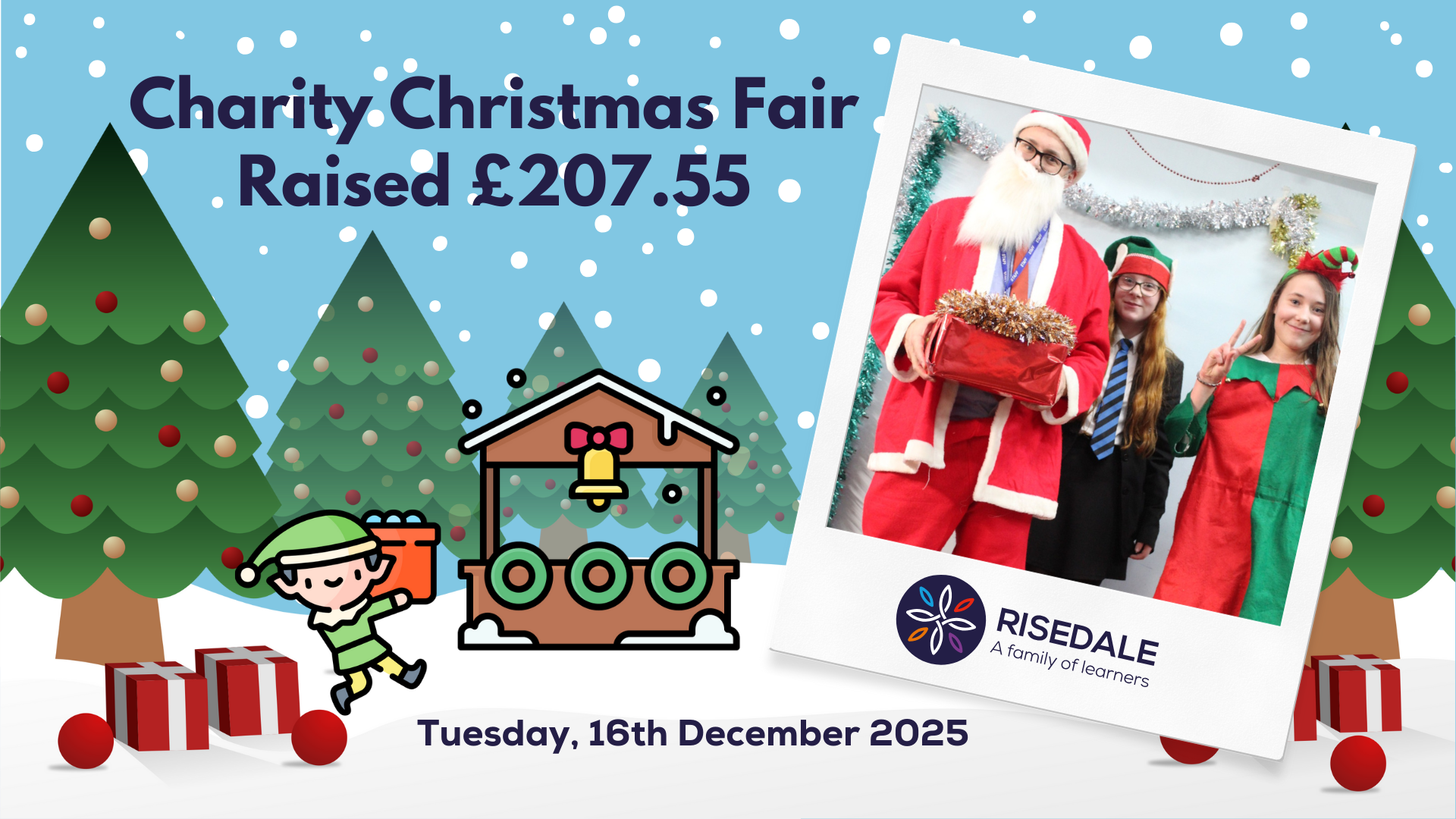 £207.55 raised for Colburn Hub & Community Cafe - December 2025: